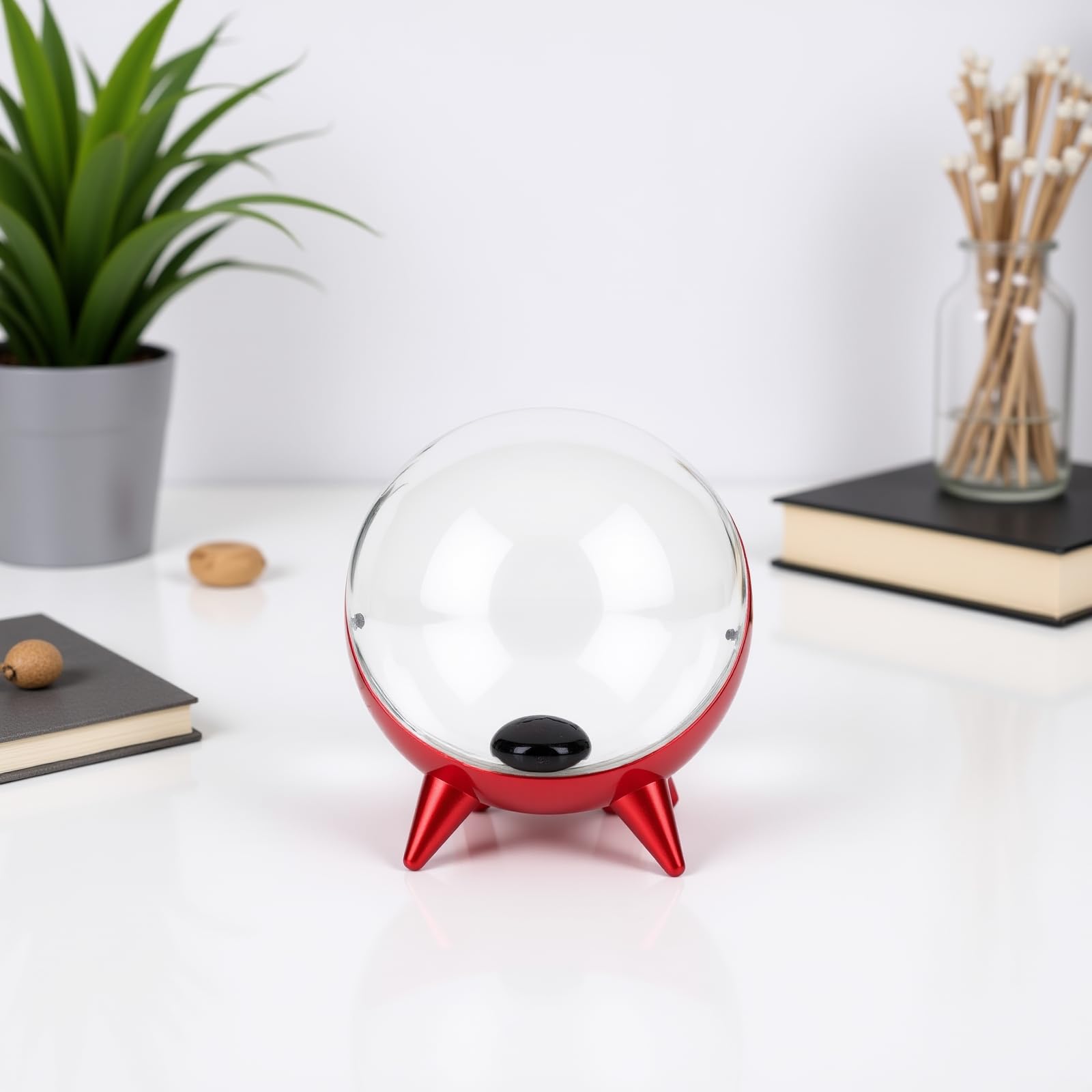 Ferrofluid Visualizer Magnetische Flüssigkeit Musik Rhythmus Licht Lautsprecher Music Mate mit Dynamischem Sphärischem Design für die Dekoration des Home-Office-Schreibtisc