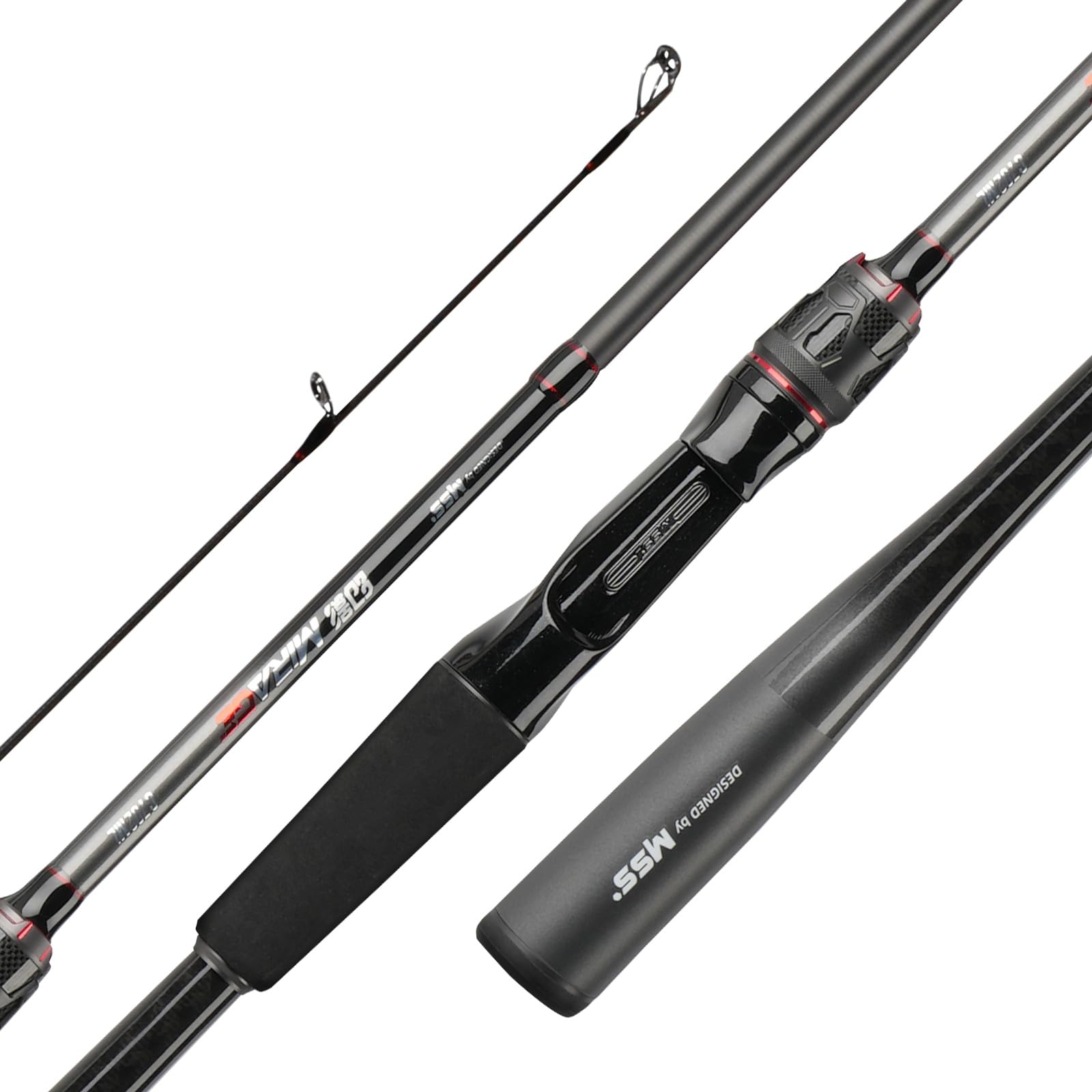Long Rod Spinner Snapklik.com : HANDING Magic Shadow Long Casting Fishing Rod, 2PCS ...