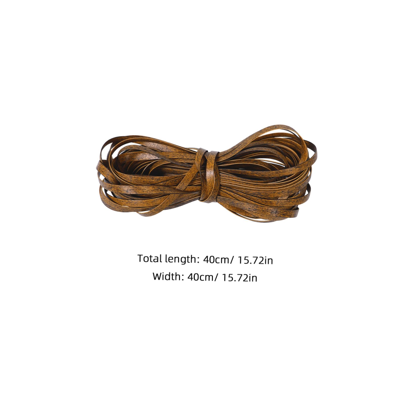 ORFOFE Kit de Réparation Rotin Synthétique pour Meubles de Jardin Lanières Résistantes pour Fauteuils et Tables Matériel de Restauration et Bricolage Facile pour Fissures et Décoloration