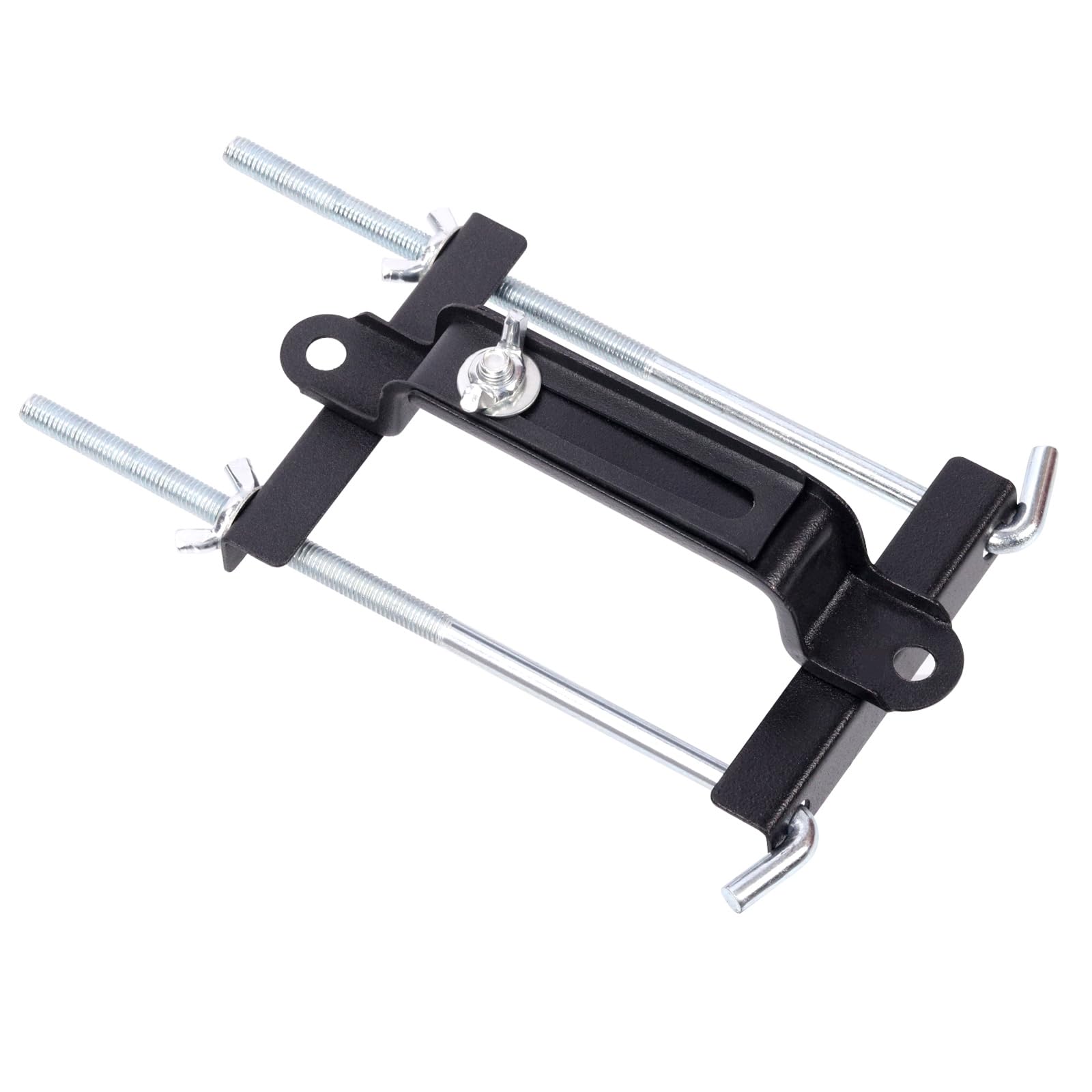 Kit De 2 Pinces Et Supports De Fixation Pour Batterie Voiture - Métal Robuste Antirouille - Universel SUV, Camping-car - Installation Facile Sans Soudure
