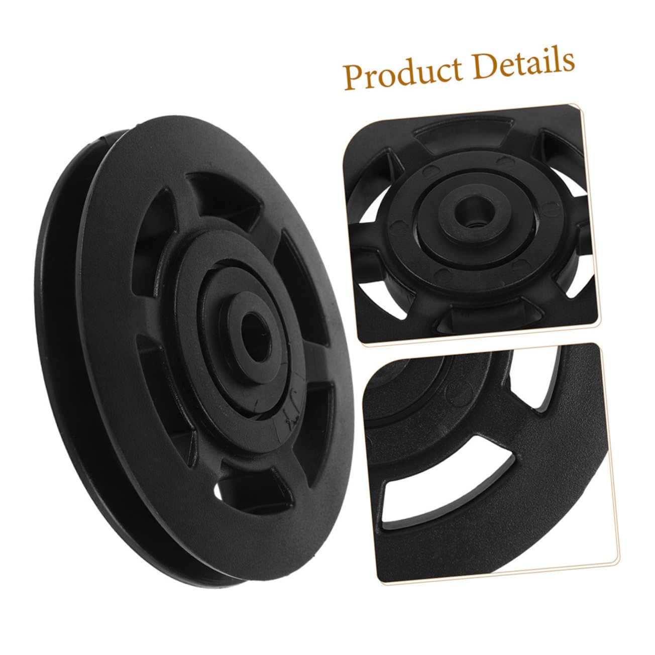 HEMOTON 10piezas Poleas De Ejercicio Resistente Abrasión para Equipos De Gimnasio Poleas De Rodamiento De Accesorios De Gimnasio para Casa