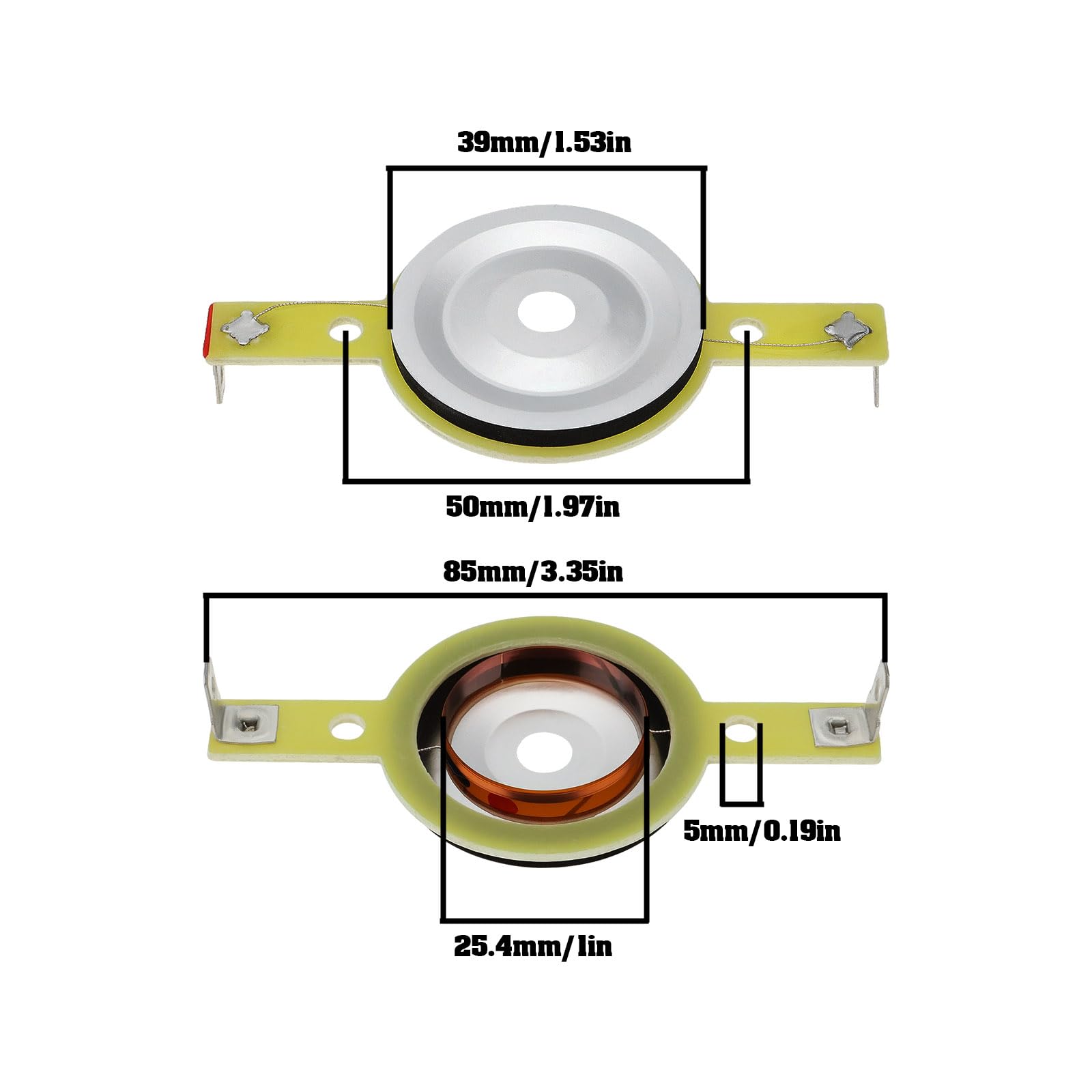Diaframma In Titanio Per Tweeter PRV Audio RPTW350Ti, 4 - Foto 3