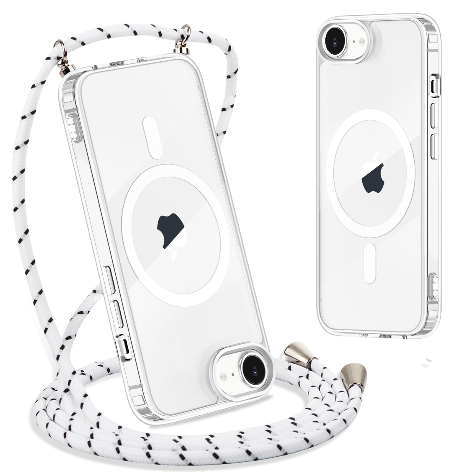 Funda Magnetica Para IPhone 16e 2025 MagSafe Case Con Protector De Pantalla