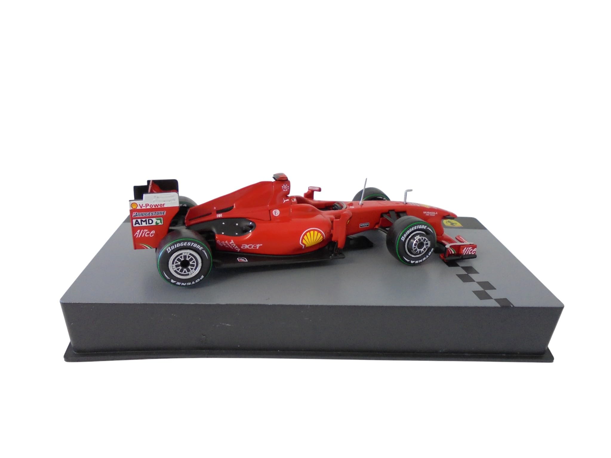OPO 10 - Formula 1 car Compatible with Ferrari F60-2009 Giancarlo