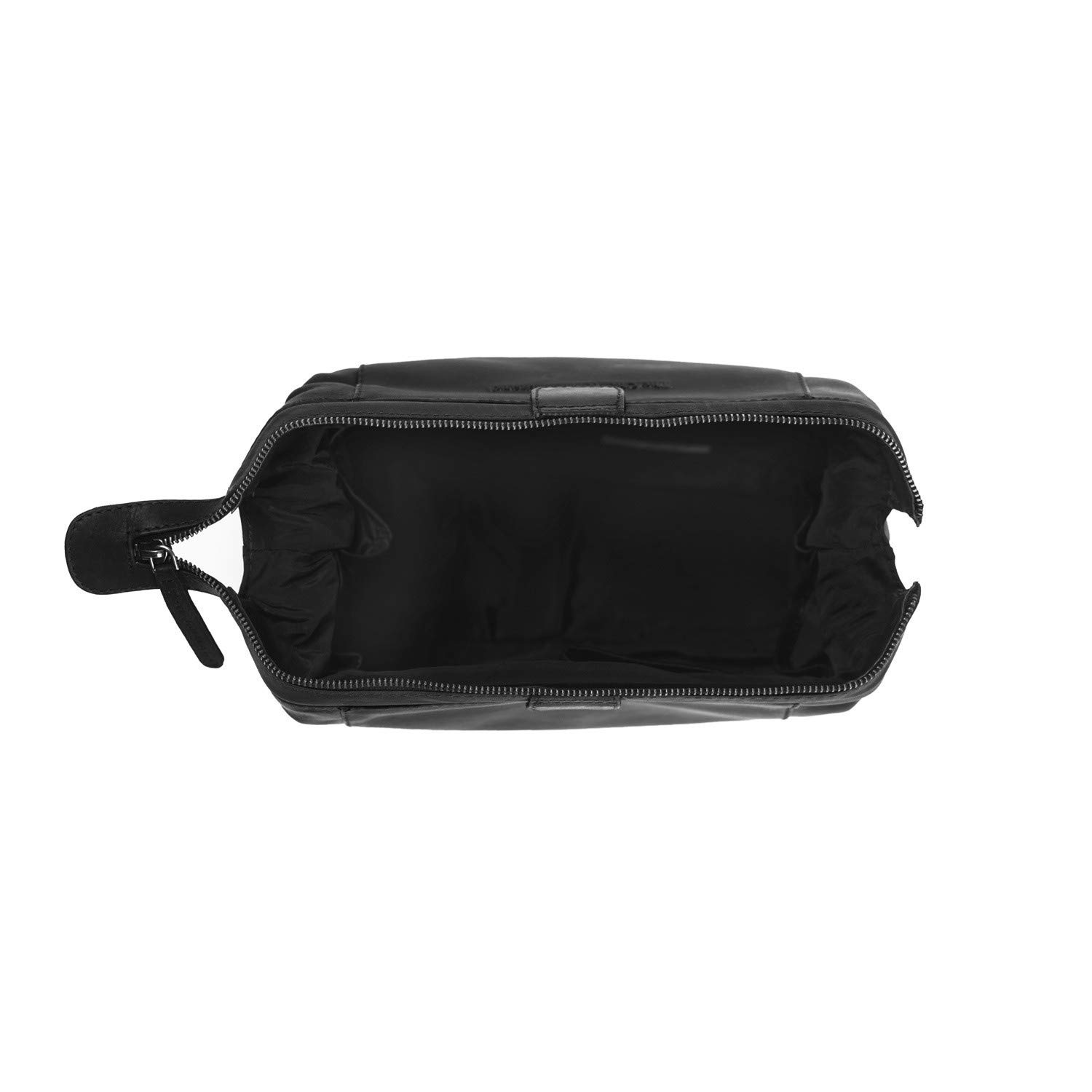 Chesterfield Brand La trousse de toilette Vince en cuir pour hommes et femmes | Trousse de voyage, de rasage, de cosmétiques, d'articles de toilette de salle de bain, grand organisateur de maquillage,