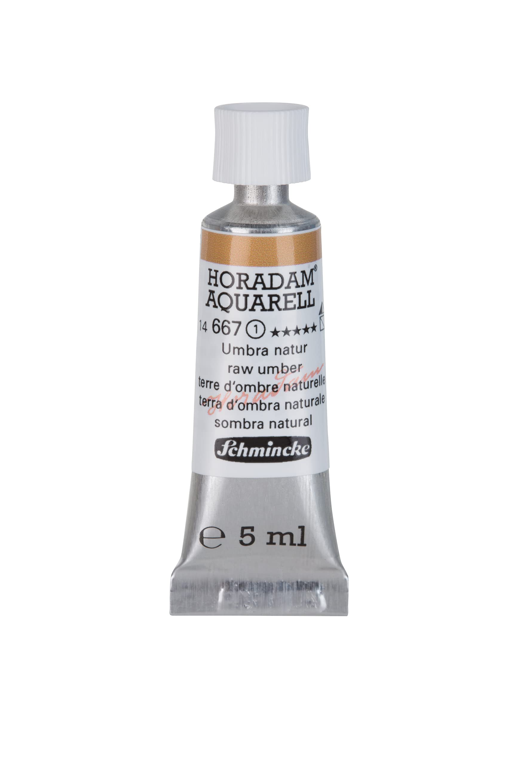 Schmincke - HORADAM® AQUARELL - finest artists' watercolours, umber natural - 5 ml