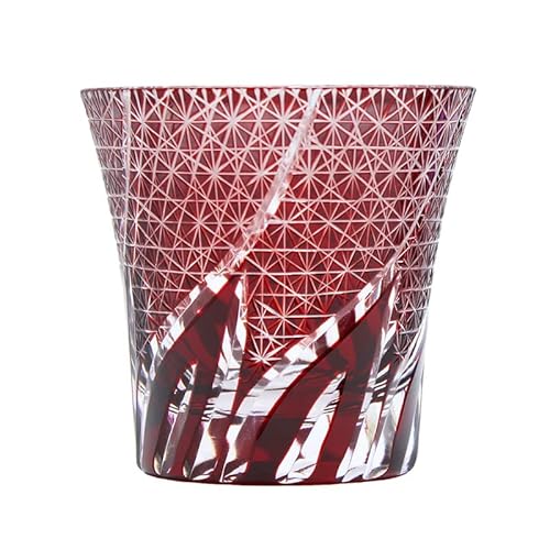 切子グラス 切子 キリコ 雅 (レッド)のサムネイル