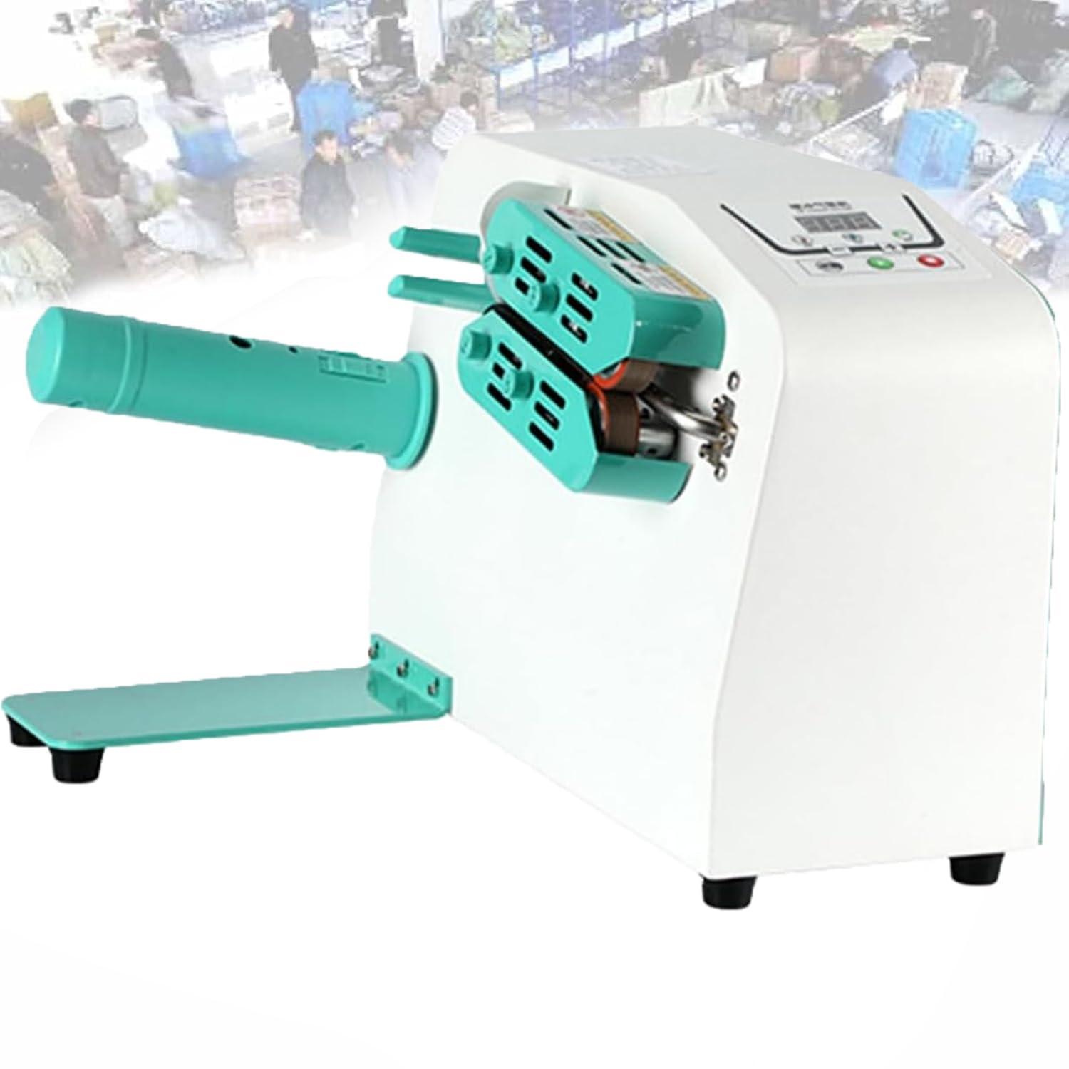 Aserzenith 1 Bubbles Wrap Machine,High-Efficiency Air Pillow Inflator,Adjustable Temperature Speed,52 Ft/Minute, Ideal For Logistics Shipping And Packaging