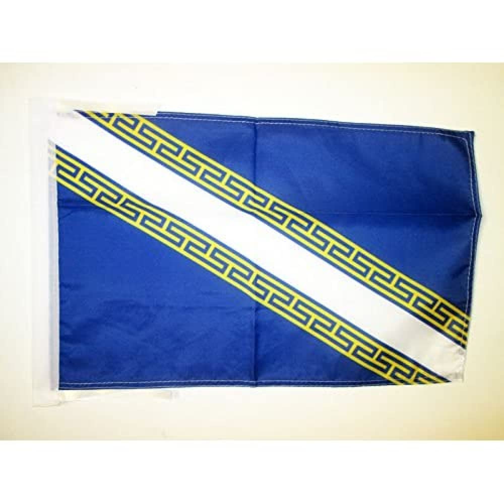 Iran Old Persia Flag 18'' x 12'' cords - Persian SMALL flags 30 x 45cm - Banner 18x12 in - AZ FLAG — view 581