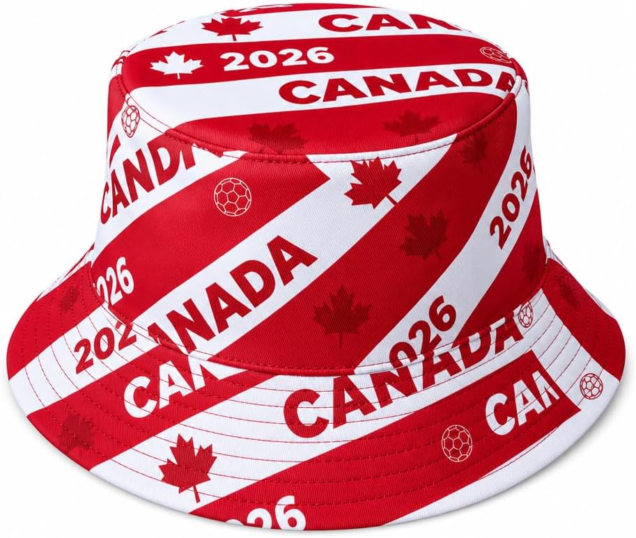 World Cup National Flag 2-in-1 Sun Hat for Men/Women, Reversible for Outdoor Beach Travel Fisherman Boonie with UV Protection