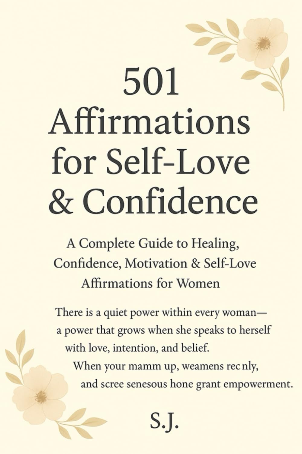 A Complete Guide to Healing, Confidence, Motivation & Self-Love Affirmations for Women