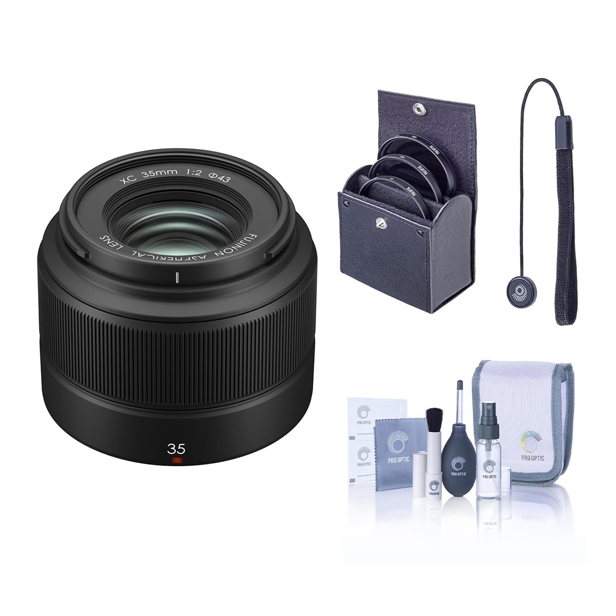 Amazon.com : Fujifilm XC 35mm f/2 Lens, Bundle with 43mm