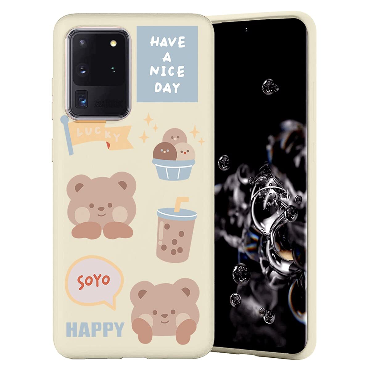 Kapuctw Compatible With Samsung Galaxy A12 Case Cute Pattern Girls