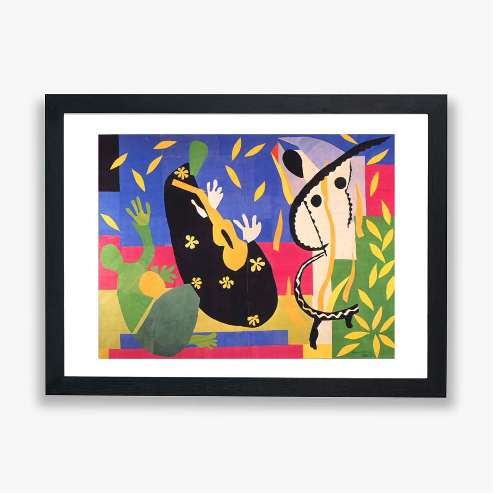 Impression encadrée Henri Matisse format XL pour habiller un grand mur vide