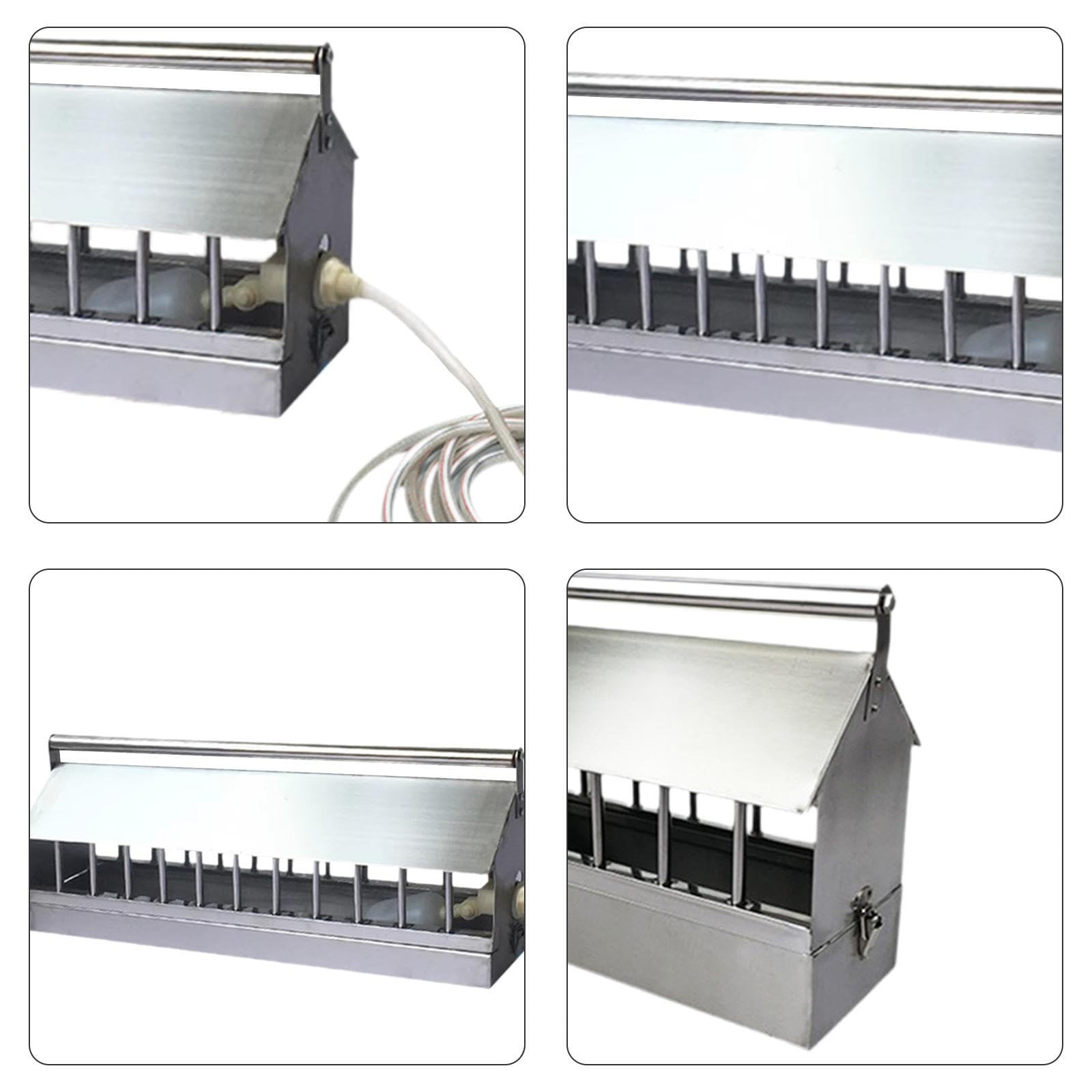 Automático para Aves de Corral, Automático para Pollos, Pavos, Codornices, Etc, 60cm