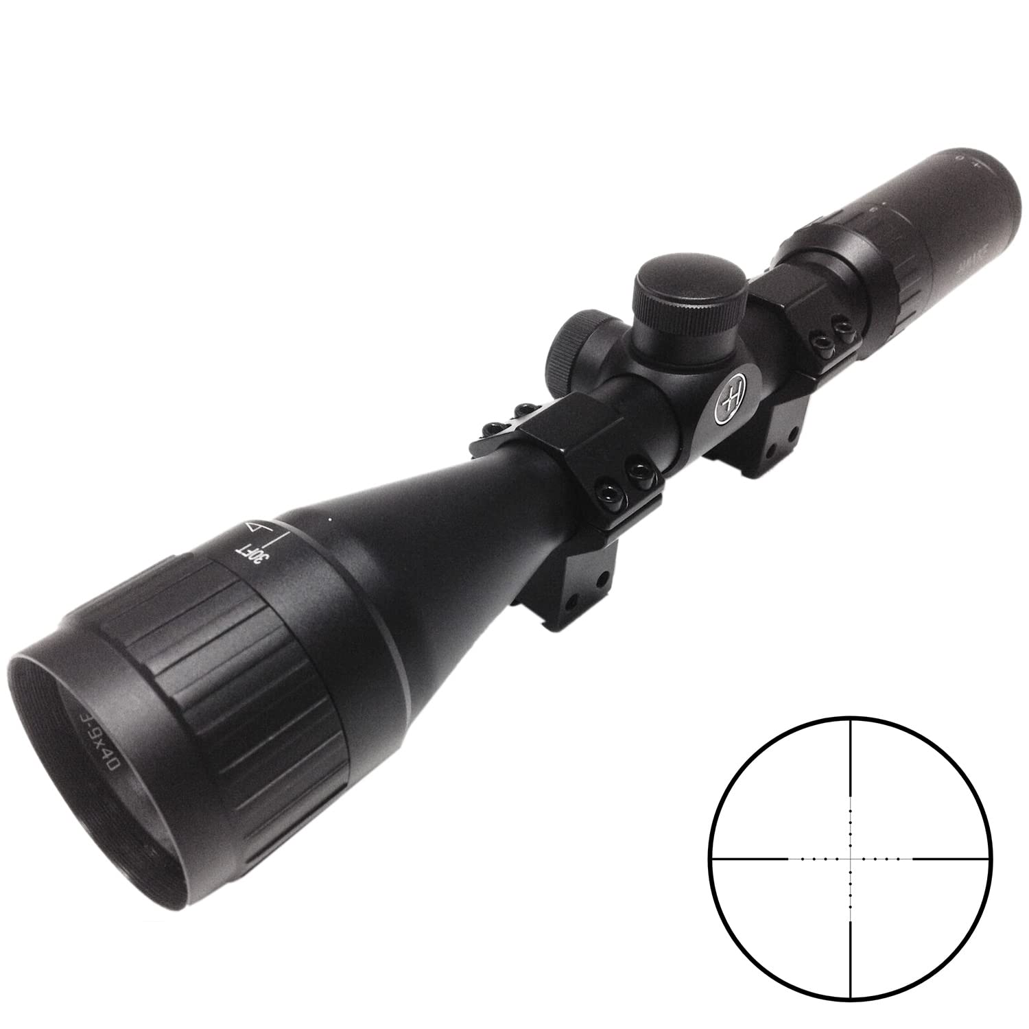 Hawke 3-9x40 OTTICA per CARABINA ARIA COMPRESSA softair CANNOCCHIALE MIRINO CON ATTACCO SLITTA 11 MM