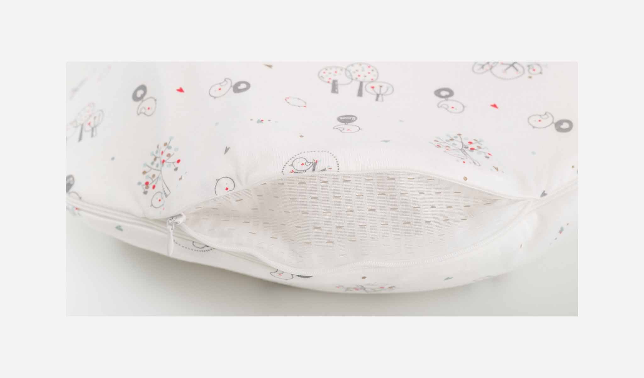 Träumeland s0101005 exterior Saco de dormir liebmich pájaro, tamaño 68/74, multicolor