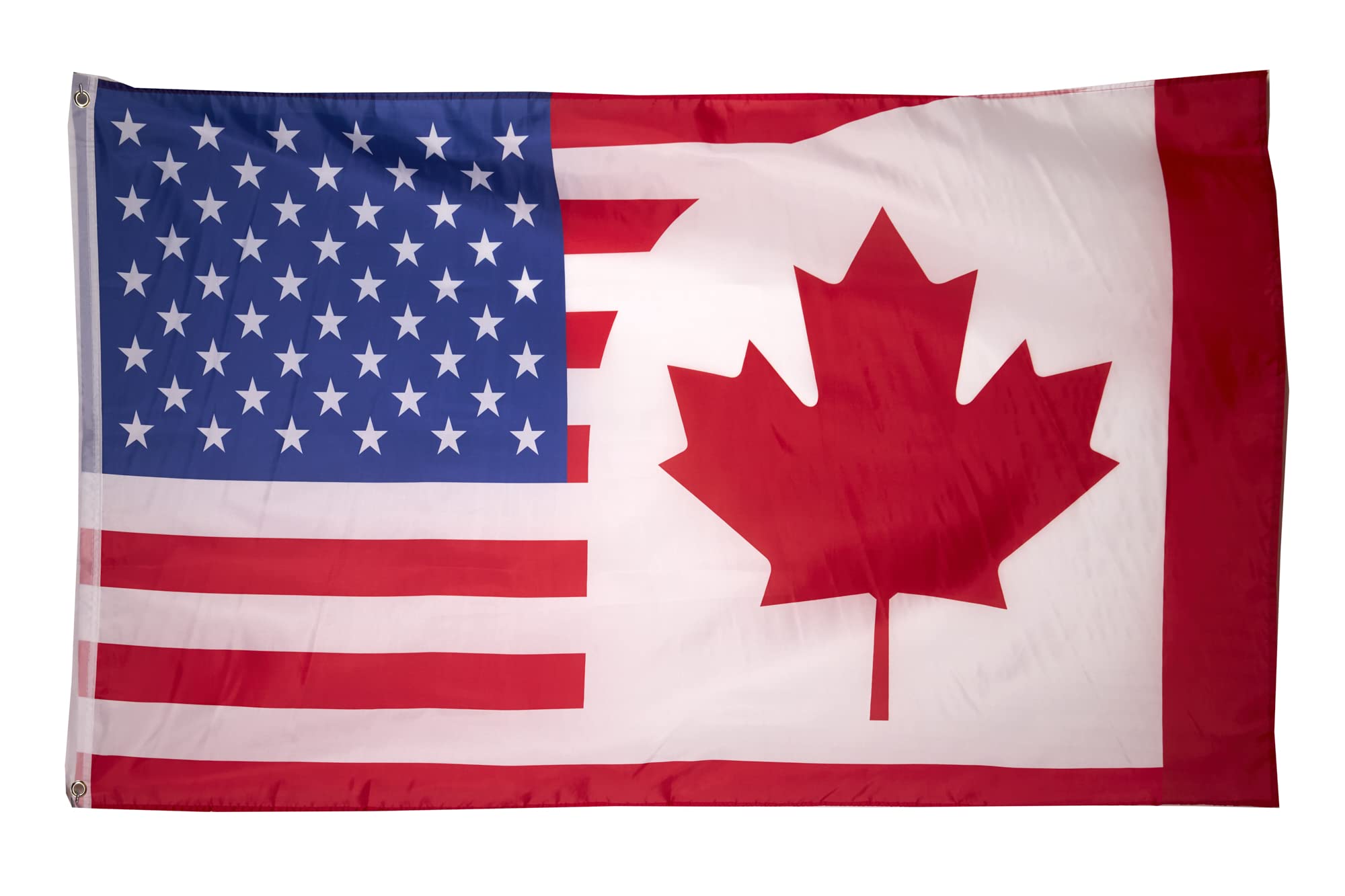 Amazon.com : Canada USA Friendship FLAG 3x5FT COMBINATION United States ...