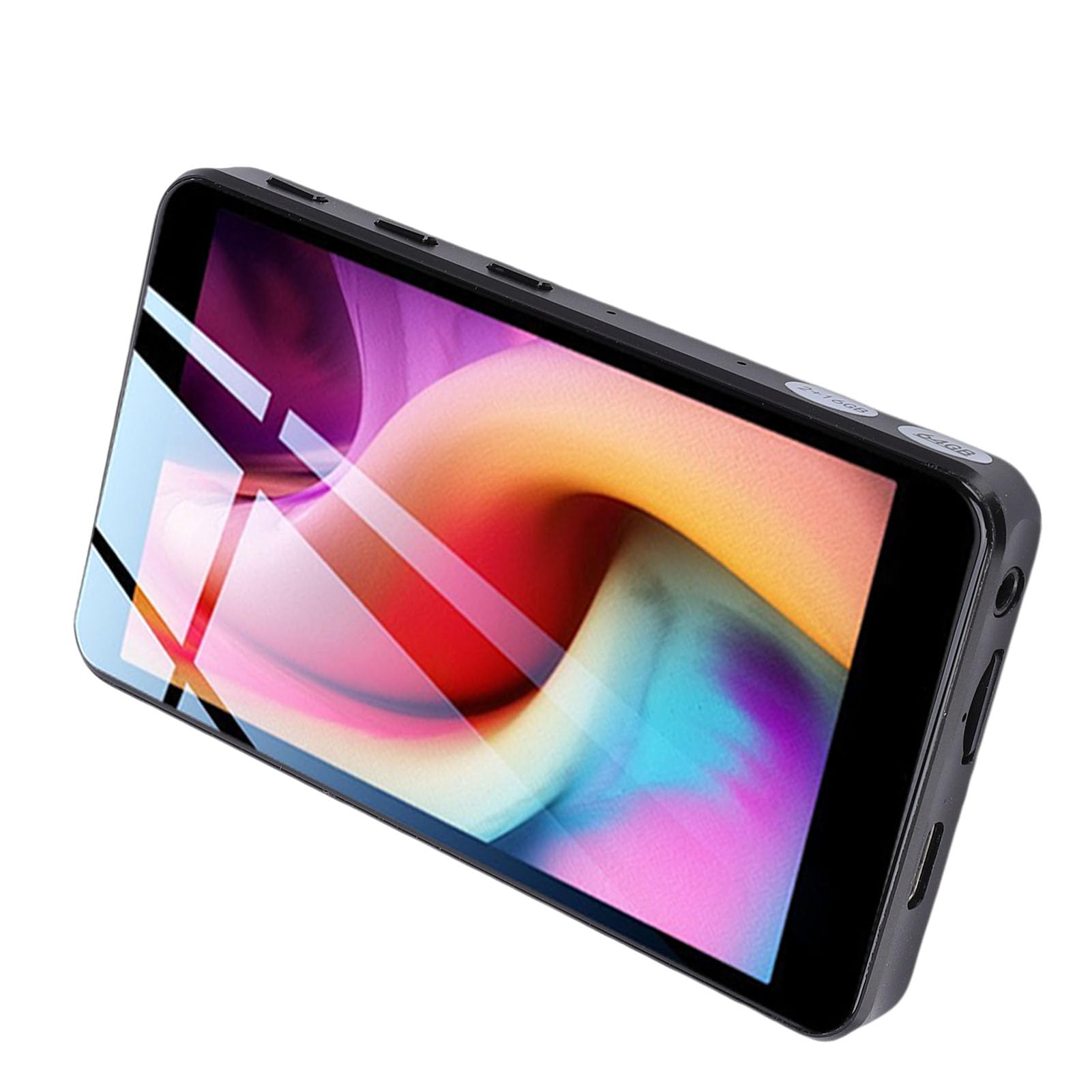 Zunate Reproductor de Música MP4 con Pantalla Táctil de 80 GB con Bluetooth y WiFi para Fitness y Viajes Negro