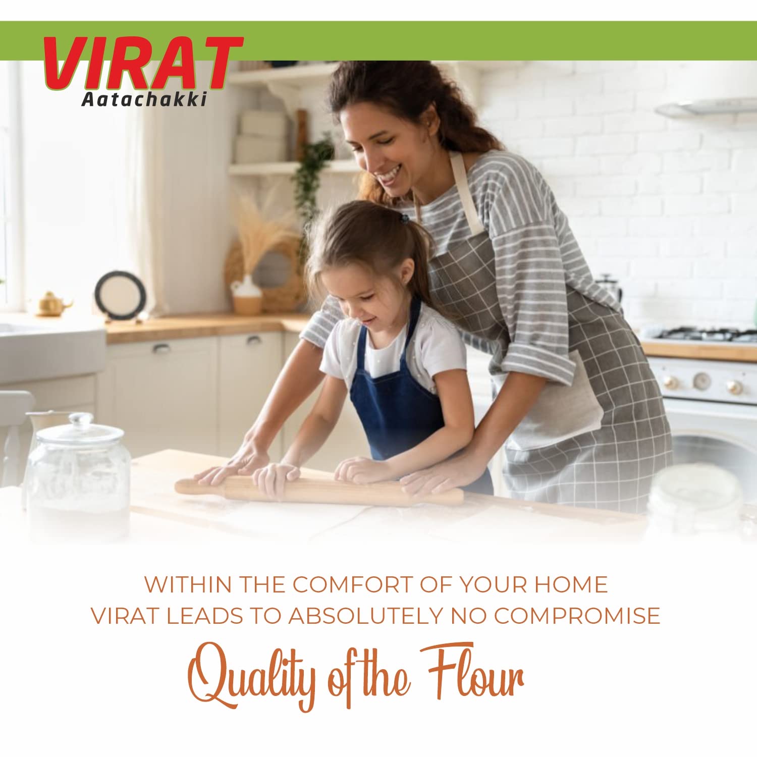 Buy Virat Fully Automatic Domestic Atta Chakki Kit - High Capacity