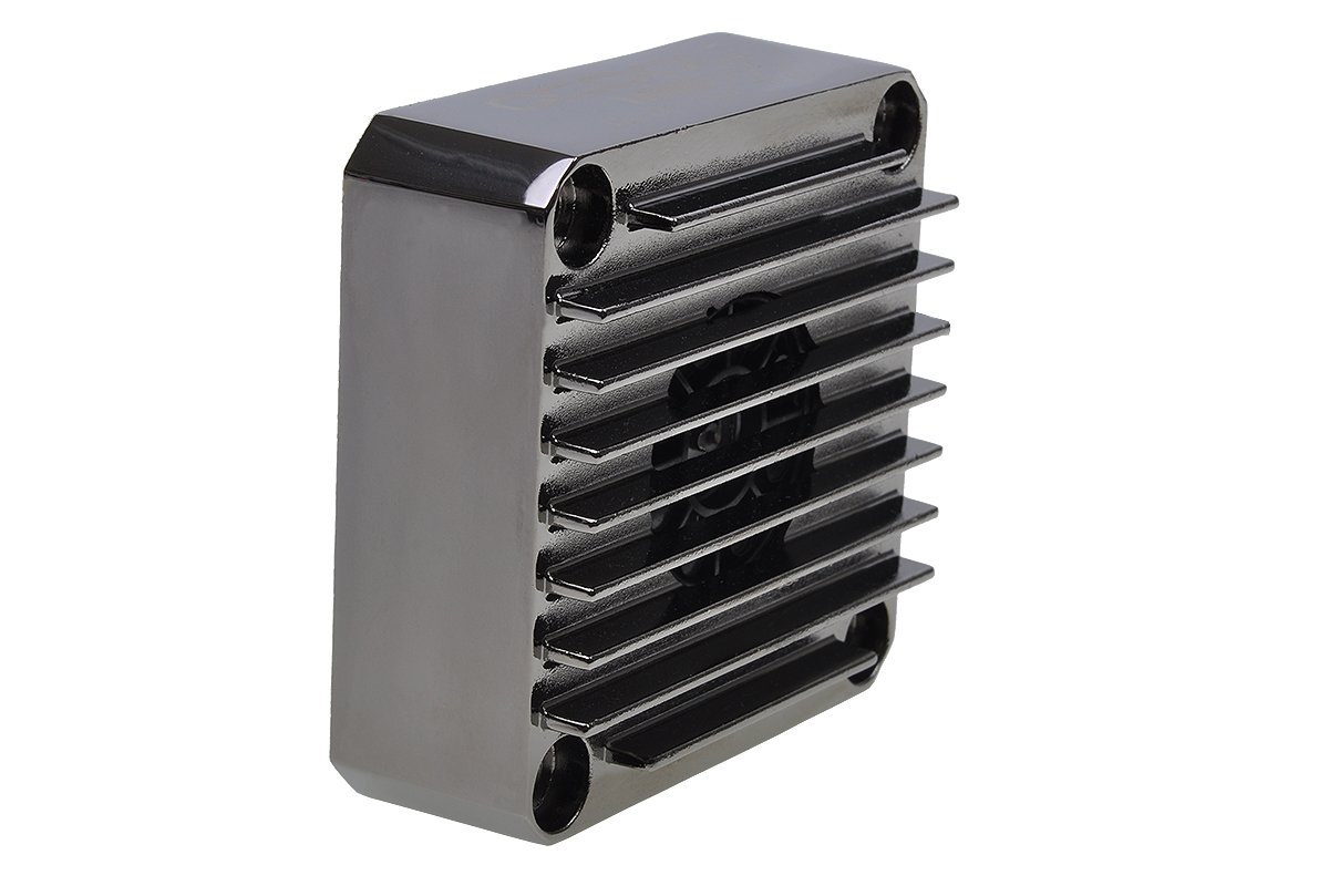 Alphacool Laing DDC Negro, Níquel - Accesorios de refrigeración (61 mm, 60 mm, 21 mm, 331 g)