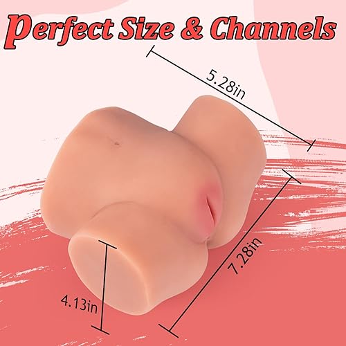 Miniatura 5 de Muñeca sexual realista masturbador masculino con vagina 3D y anal apretado, muñecas sexuales de tamaño real de 4 libras, culo de bolsillo de coño,