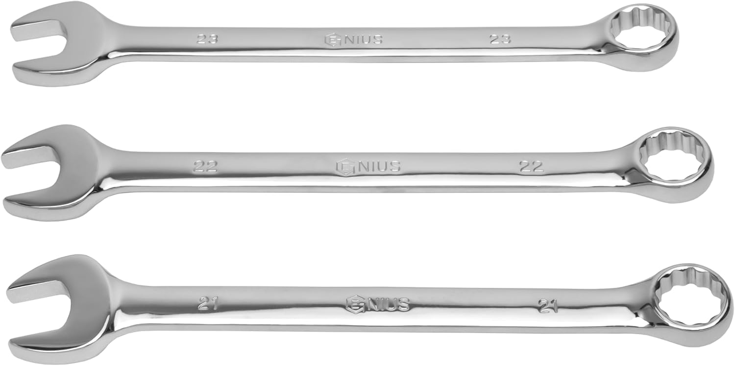 GENIUS TOOLS 44PC Metric Complete Wrench Set - MS-044M