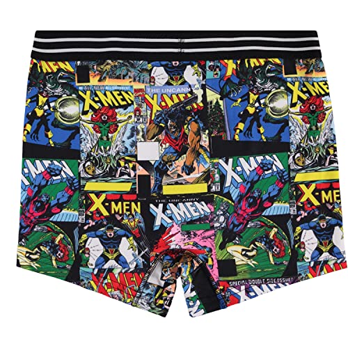 Marvel Mens Comics Boxer Briefs - X-Men Wolverine Mens Underwear - 2 Pack Boxer Briefs (Multicolor, Medium) #TOP5