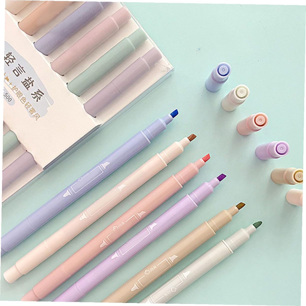 STOBOK 36stücke Farbige Textmarker Für Studenten Highlighter Mit Dual-tip Für Notizen Buchmarkierungen Und Kreative Projekte Schul Und Bürobedarf