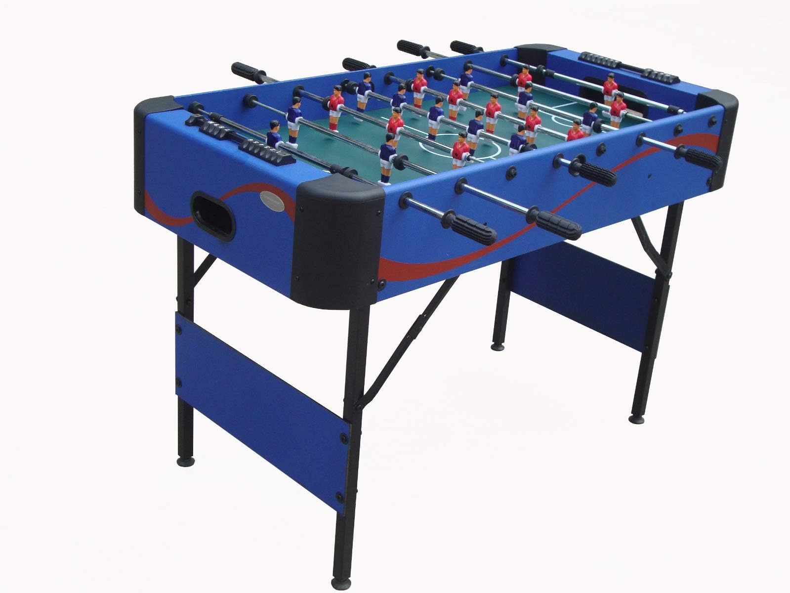 Gamesson4' Roma II(telescopic, blue) folding table Table Football Table - Blue, M