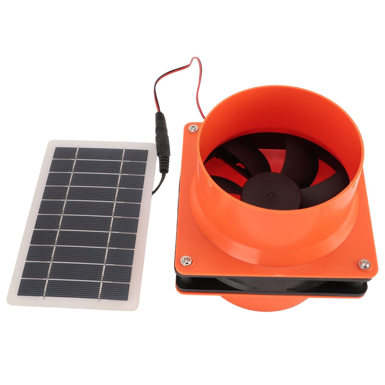 Extracteur solaire pour éliminer l'humidité de la serre extérieure