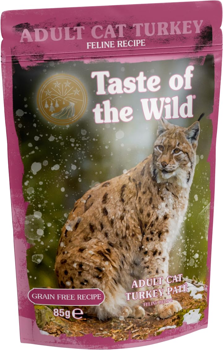 Taste of the Wild Gato Adulto Pavo Paté 12 X 85 g