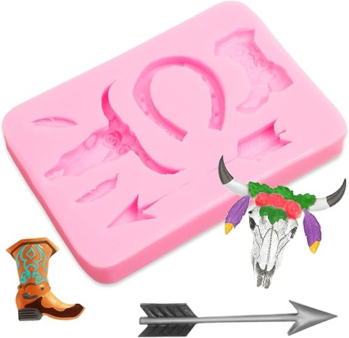 Miniatura 9 de Moldes de silicona para el día de San Patricio 4 piezas tréboles de chocolate fondant de chocolate flecha taza de cerveza zapatos de caballo