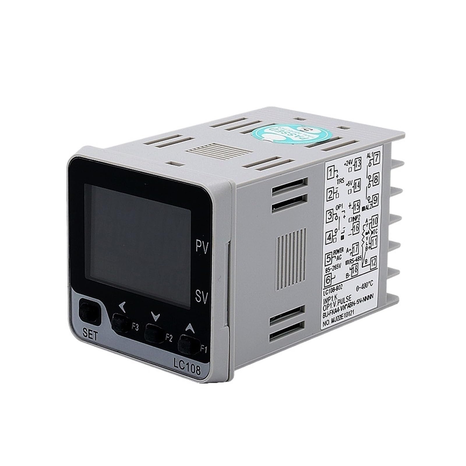 BALYDLUL Temperature Controller Thermostat Regulator Humidity Multi Input SSR Relay 4-20mA 0-10V Output 48x48mm LC108(4-20mA Output RS485)