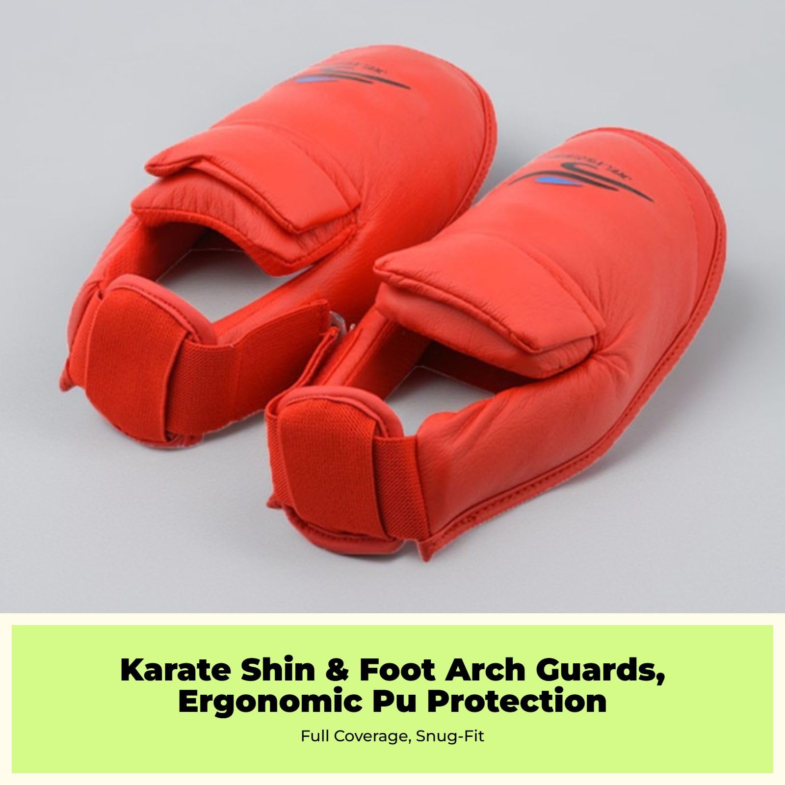 kowaku Karate Sparring Gear Set Boxhandschuhe Schienbeinschoner Schutz Professionelles Equipment Training für Taekwondo Grappling Sanda