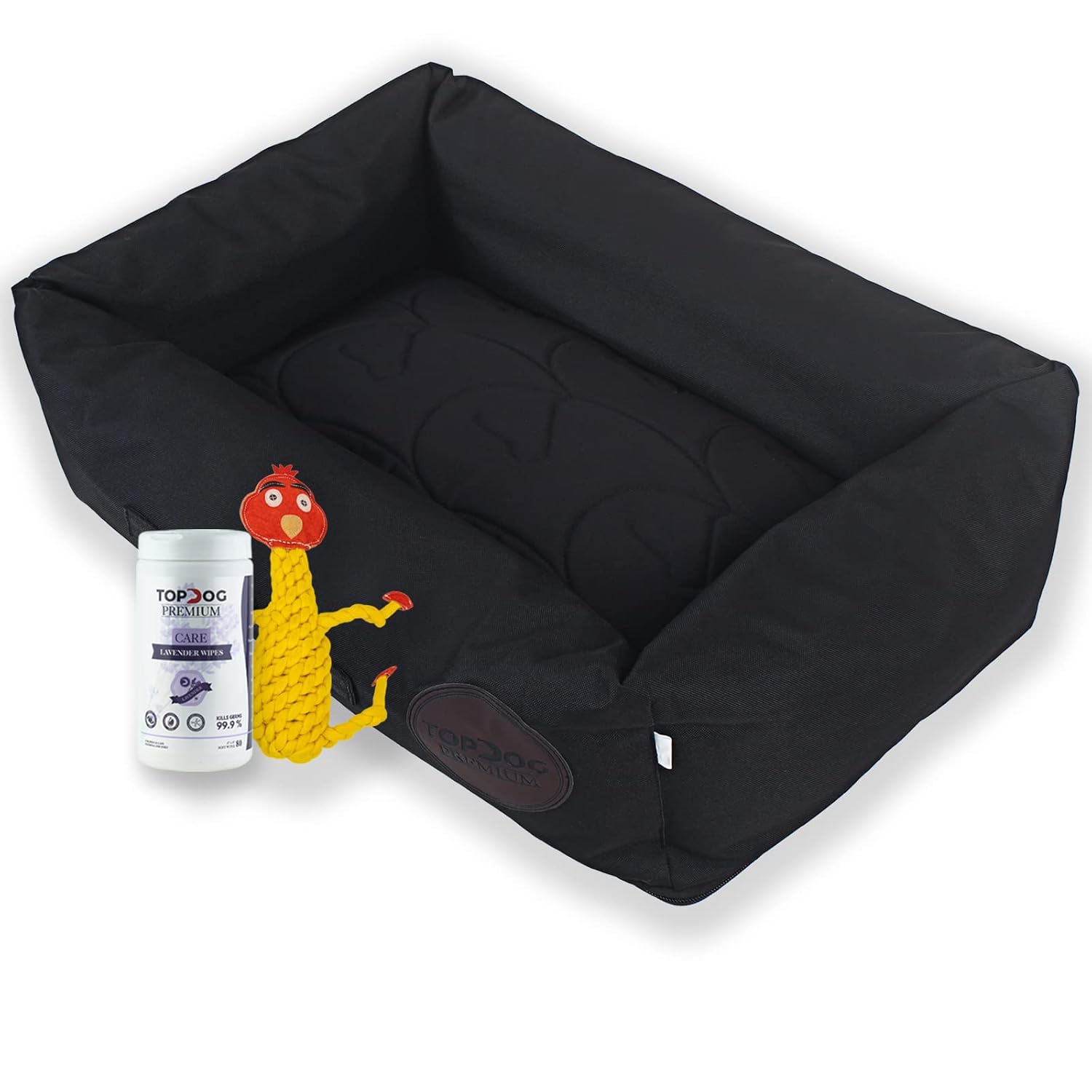TOPDOG PREMIUM Pet Bed Combo for Dogs & Cats Large Size Prime Lounger