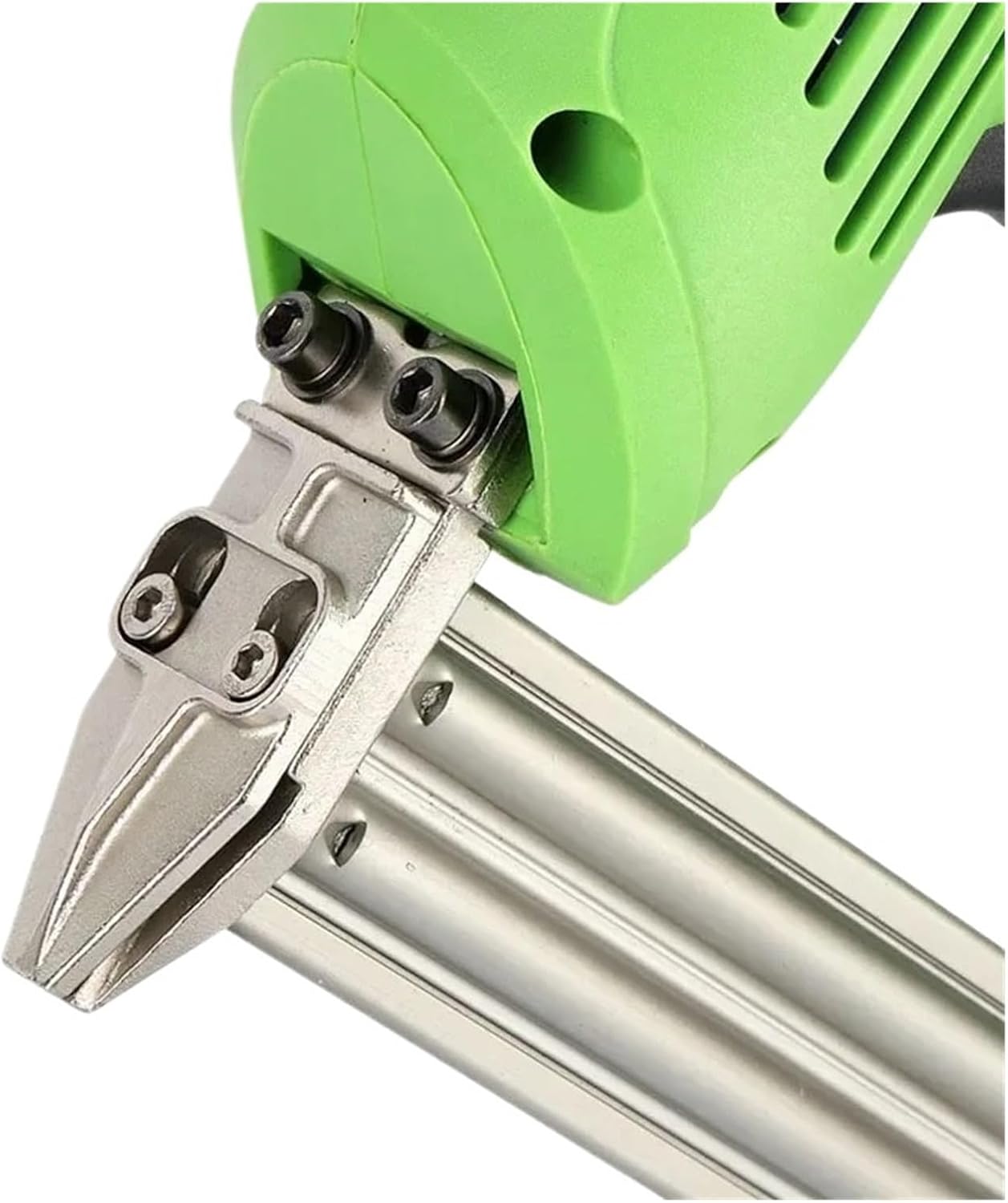 Pneumatic Stapler ，Powered Upholstery Stapler 220V Electric Nailer Stapler Gun Woodworking Tools Furniture Stapler Framing Nailer Gun