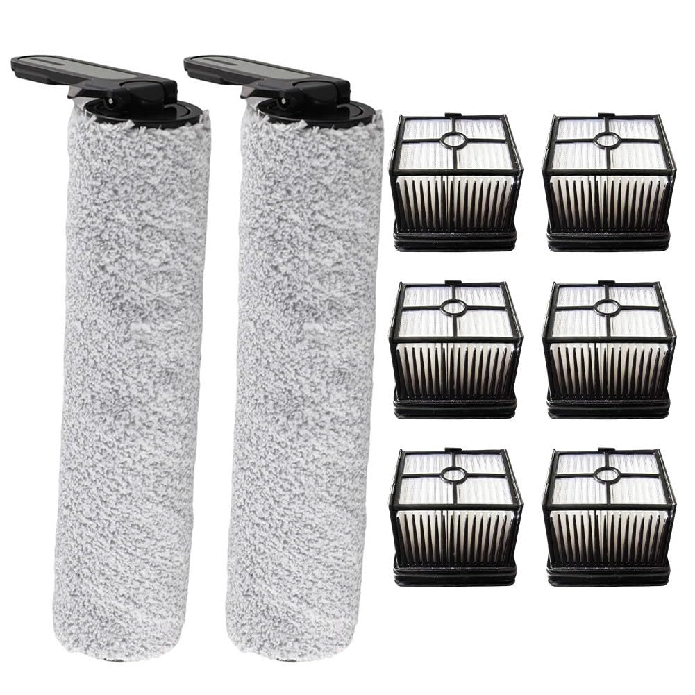 Brosse rouleau et filtre HEPA pour Vozascly W15, kit d'accessoires de rechange