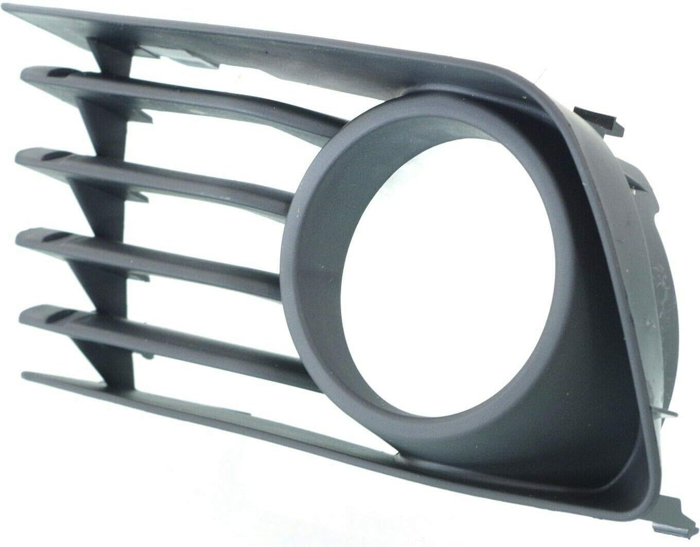 DAT AUTO PARTS Front Left Driver Side Fog Light Bumper Cover Grille Replacement For 2004-2009 Toyota Prius Matte-Black Textured Made of Plastic TO1038118 5311347030