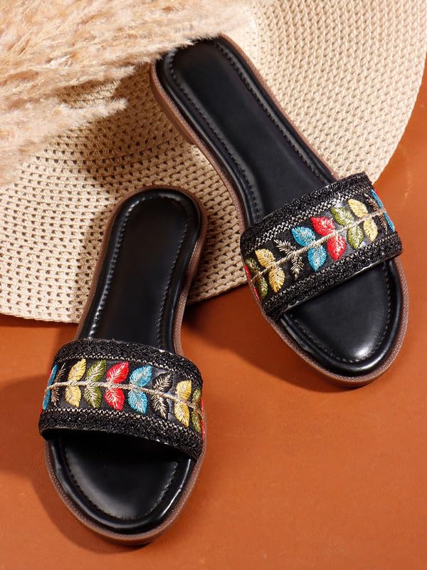 Image of Sukun DV 9004 Women's Lightweight Cushioned Flat Sandals Stylish Adjustable & Slip-Resistant Comfort for Girls & Ladies