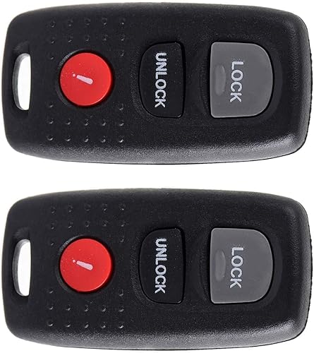Miniatura 9 de Llavero remoto de entrada sin llave 2004-2007 apto para Mazda 3 2.3L 2004-2007 apto para Mazda 3 2.0L 3btn KPU41846,41846,4238A-41846, paquete de 2