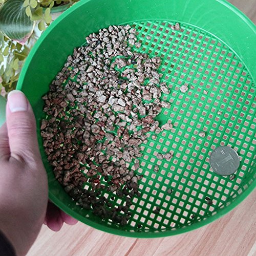 Kofun Garden Sieve Plastic Riddle Green For Composy Soil Stone Mesh Gardening Tool