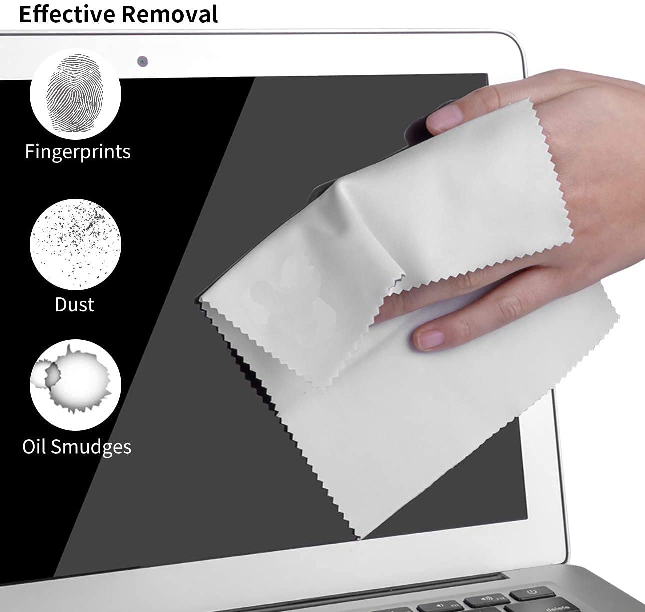 Sadow Perfumed Screen Cleaner Fluid Gel LCD Cleaning Kit, Liquid Solution with Cloth to Clean Mobile/Laptop LCD and LED Screen Cleaner with Cloth-200ml 2