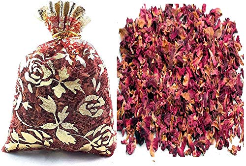 Billion Deals 20 Grm Dried Rose Petals Bag Tea Potpourri Wedding Deco Organic Herbal Craft Car Perfume [Energy Class A++]