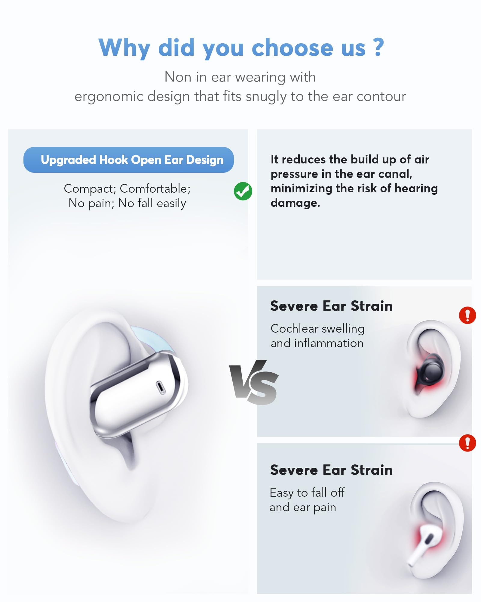 AI Cuffie Traduzione Simultanea in 188 Lingue , 2026 4 in1 Auricolari Traduttore Vocale Istantaneo Multilingue,Bluetooth 6.1 Wireless 60 ore con ENC Mics, Cuffie Traduzione Adatto per affari (blu)