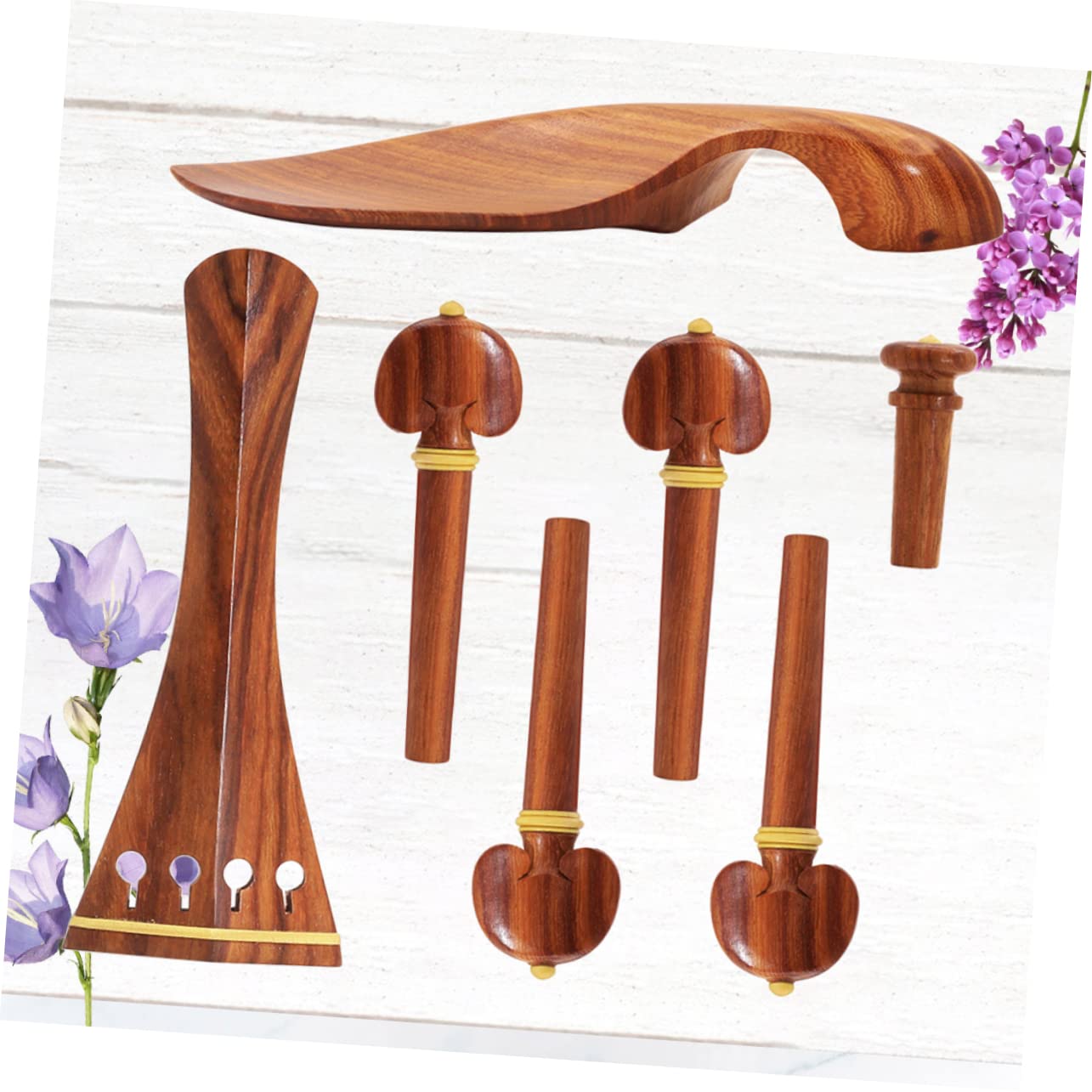 BESTonZON Cordiera Violino 2 Set Violino 4 Piroli Per Accordatore Violino 44 Pezzi Ricambio Per Violino Set Accessori Violino Peg Violino Cordiera Violino Violino