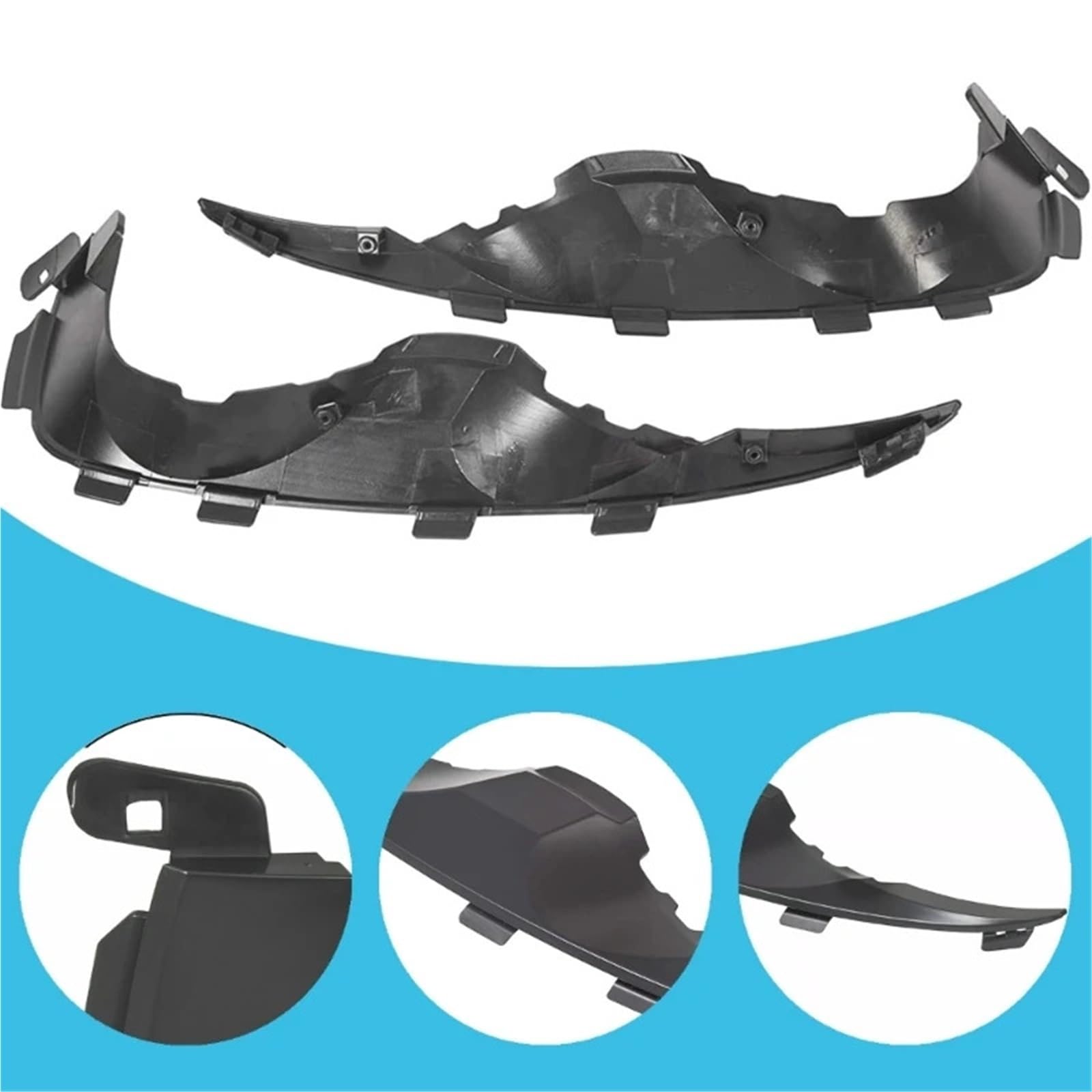 Bastidor soporte para faros delanteros coche, retenedor parachoques para 95976851 GM2508111 95976852 Soporte de Barra de Luz Soporte para lámpara de se