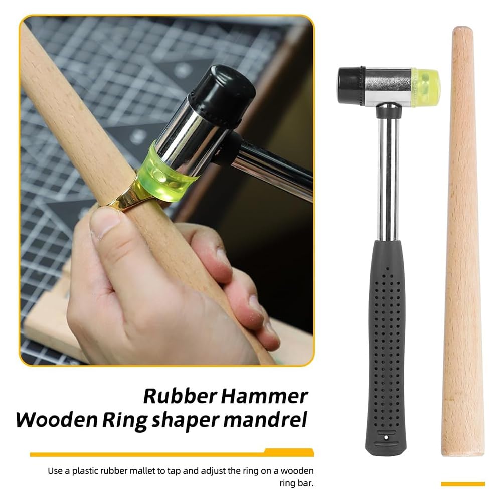 Kit de herramientas para tallar anillos de cera, kit de moldes de cera para joyería, tubo de cera, joyeros, marco de sierra de cera, anillo de lima de cera
