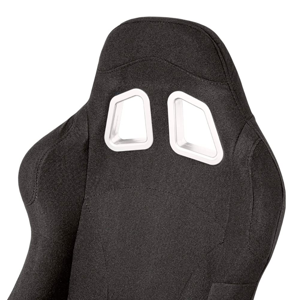 Sedile Sportivo 'BH' - Nero - Schienale Fisso - incl. Slitte