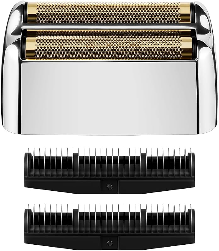 Cabeça de reposição com lâmina de folha CLIPFIT para barbeador Babyliss FXFS2, prata, pacote com 1